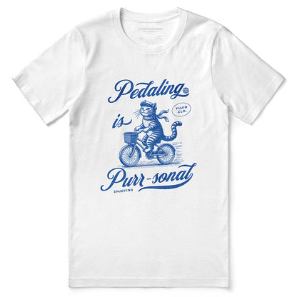 Pedaling Cat T-Shirt