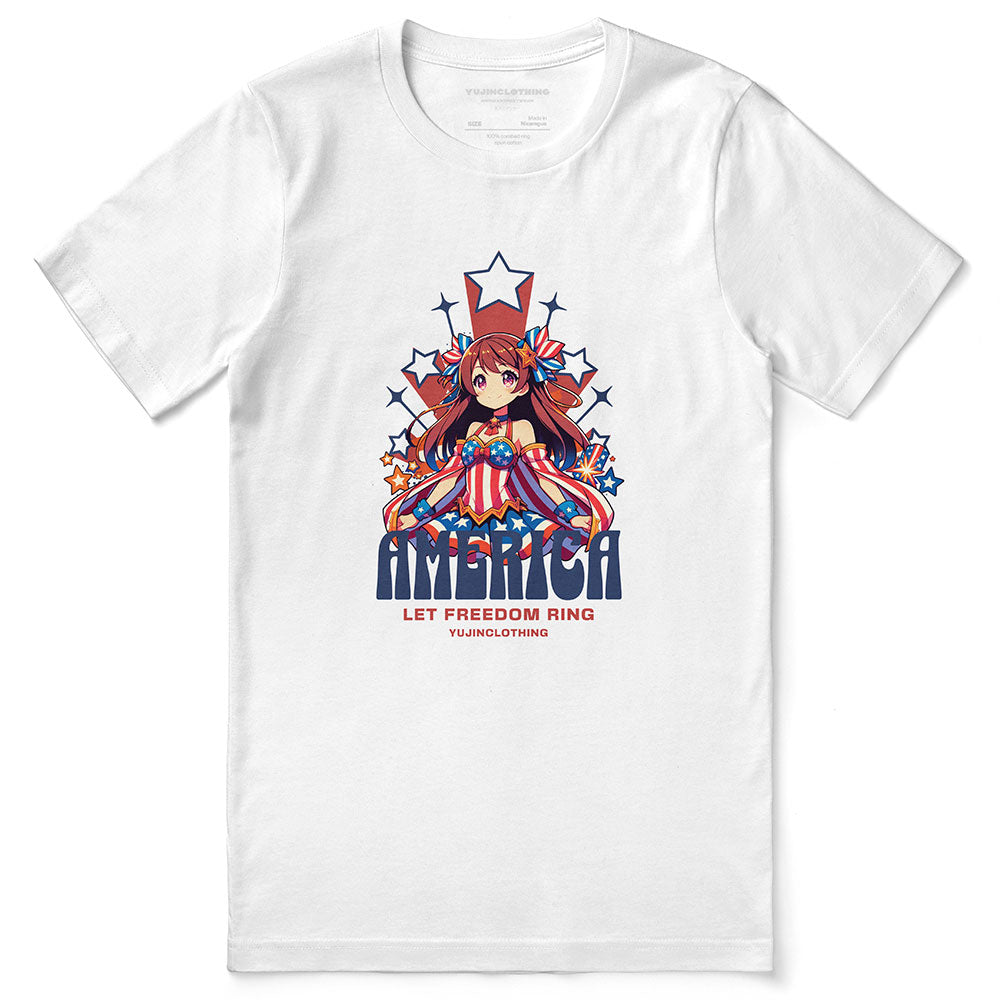 T-shirt du 4 juillet américain