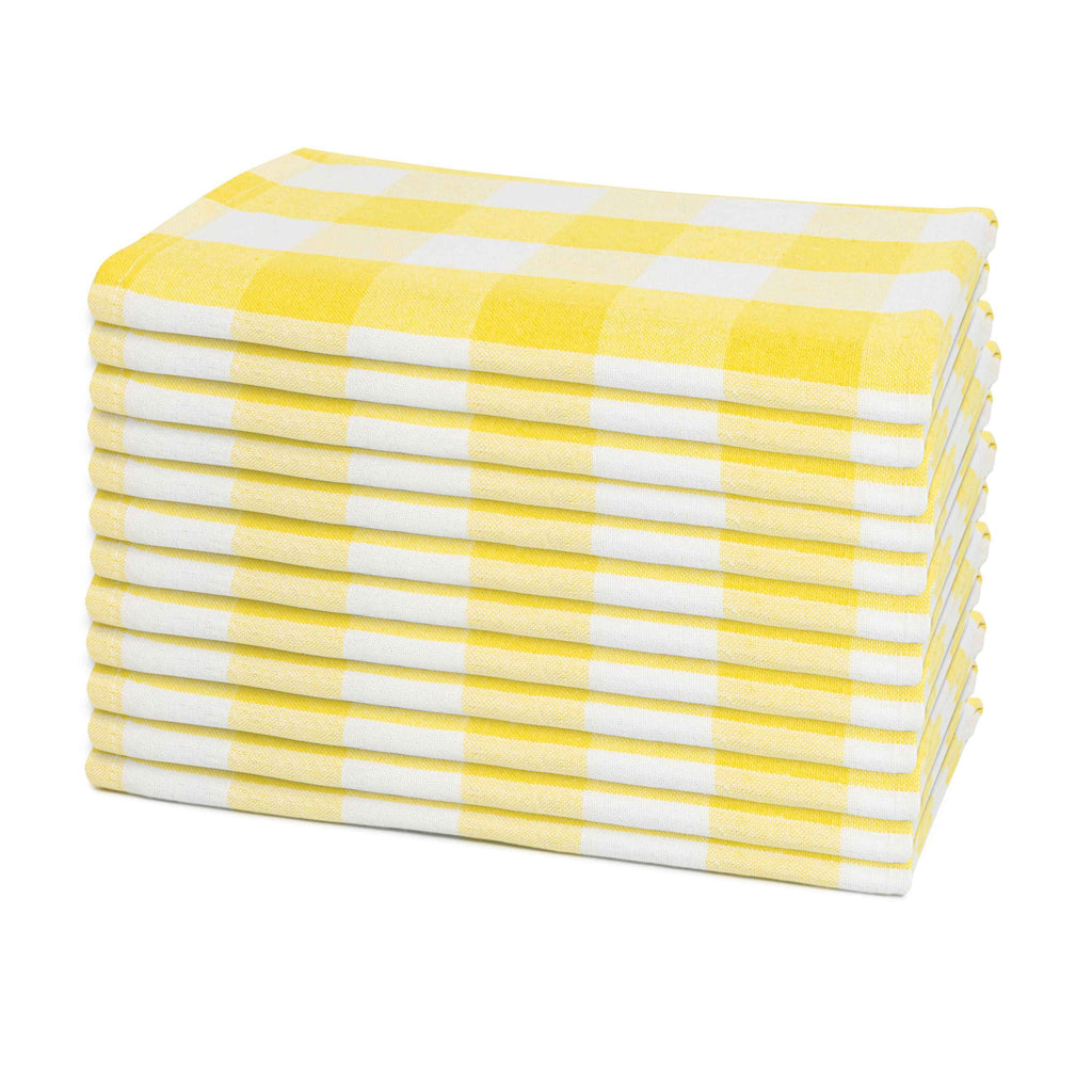 Servilletas de tela a cuadros
